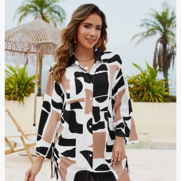 COPY - Womens Bathing Suit Cover Ups Summer Bikini Swimsuit - Picture 6 of 8
